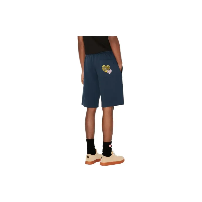 KENZO Casual Shorts Men Midnight Blue-3