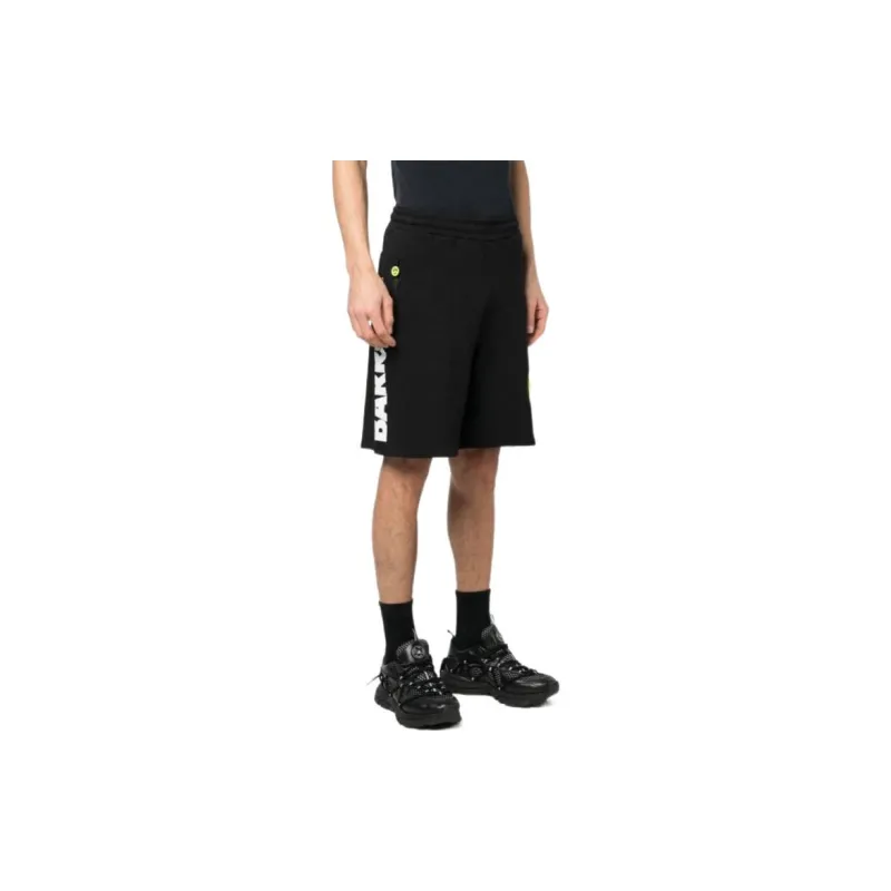 Barrow Logo Print Bermuda Shorts-3
