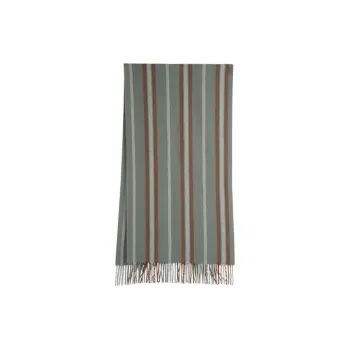 LONGCHAMP Wool Shawls Women's Celadon Green