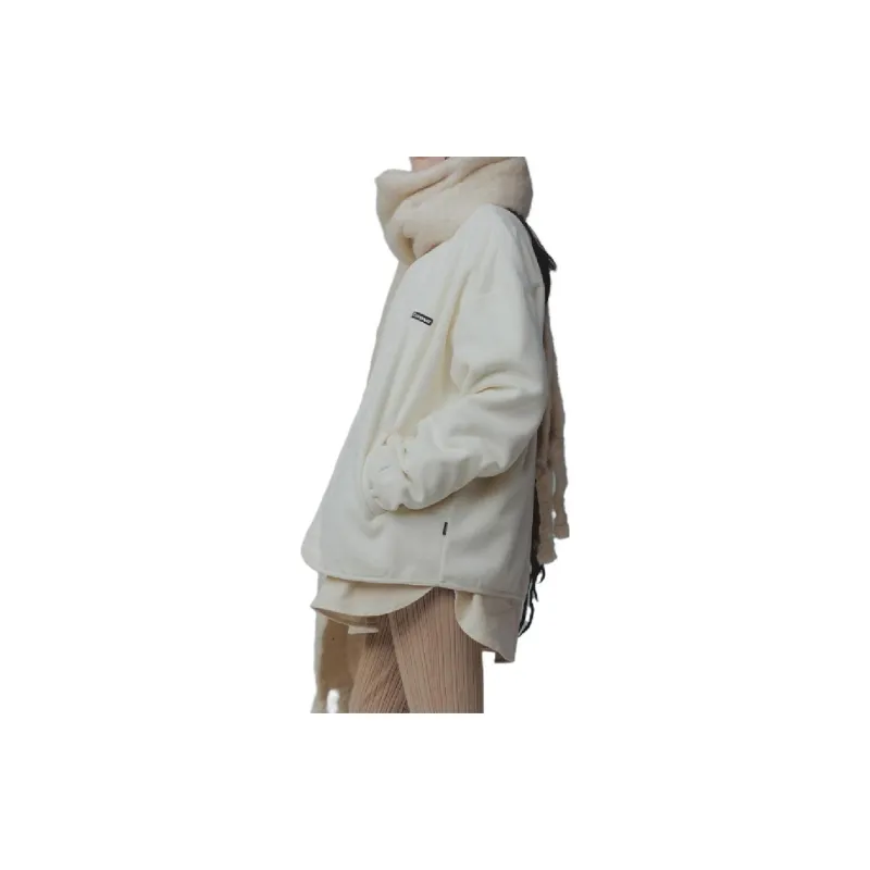 COVERNAT Jacket Unisex Ivory White-4