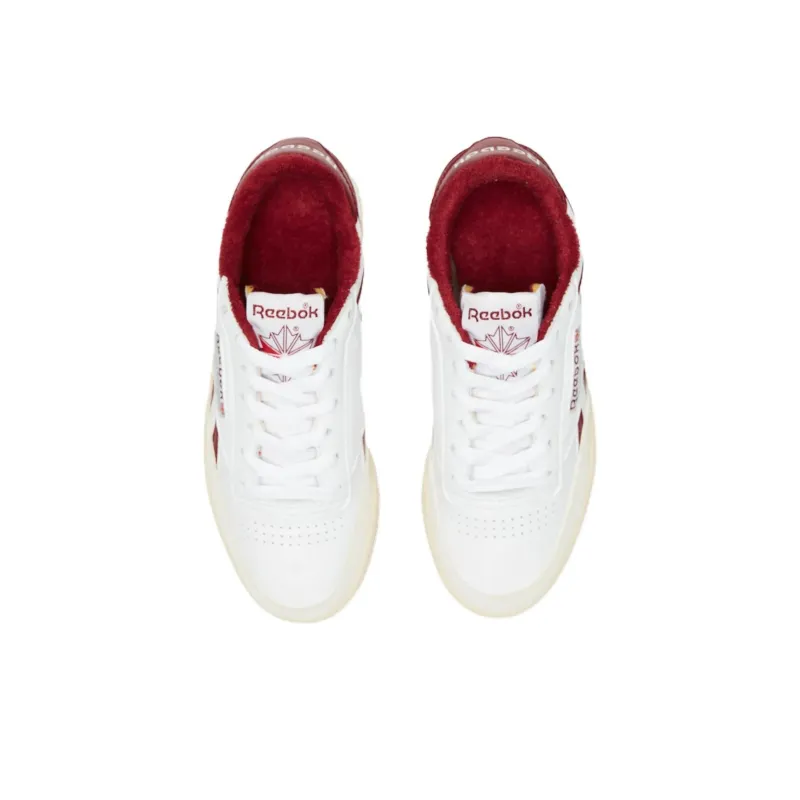 Reebok Club C Revenge Sneakers White/Red Women's-3