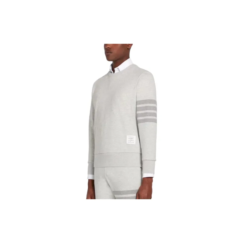 THOM BROWNE 4 Bar Crewneck Sweatshirt-3