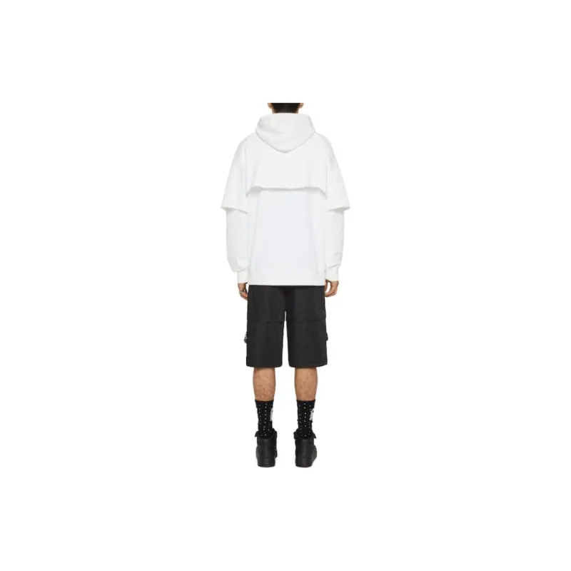 Givenchy Double Layered Hoodie In Felpa-2