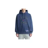 Russell Athletic Fingercrox Hooded Loose Fit Regular Sweatshirt Unisex Blue