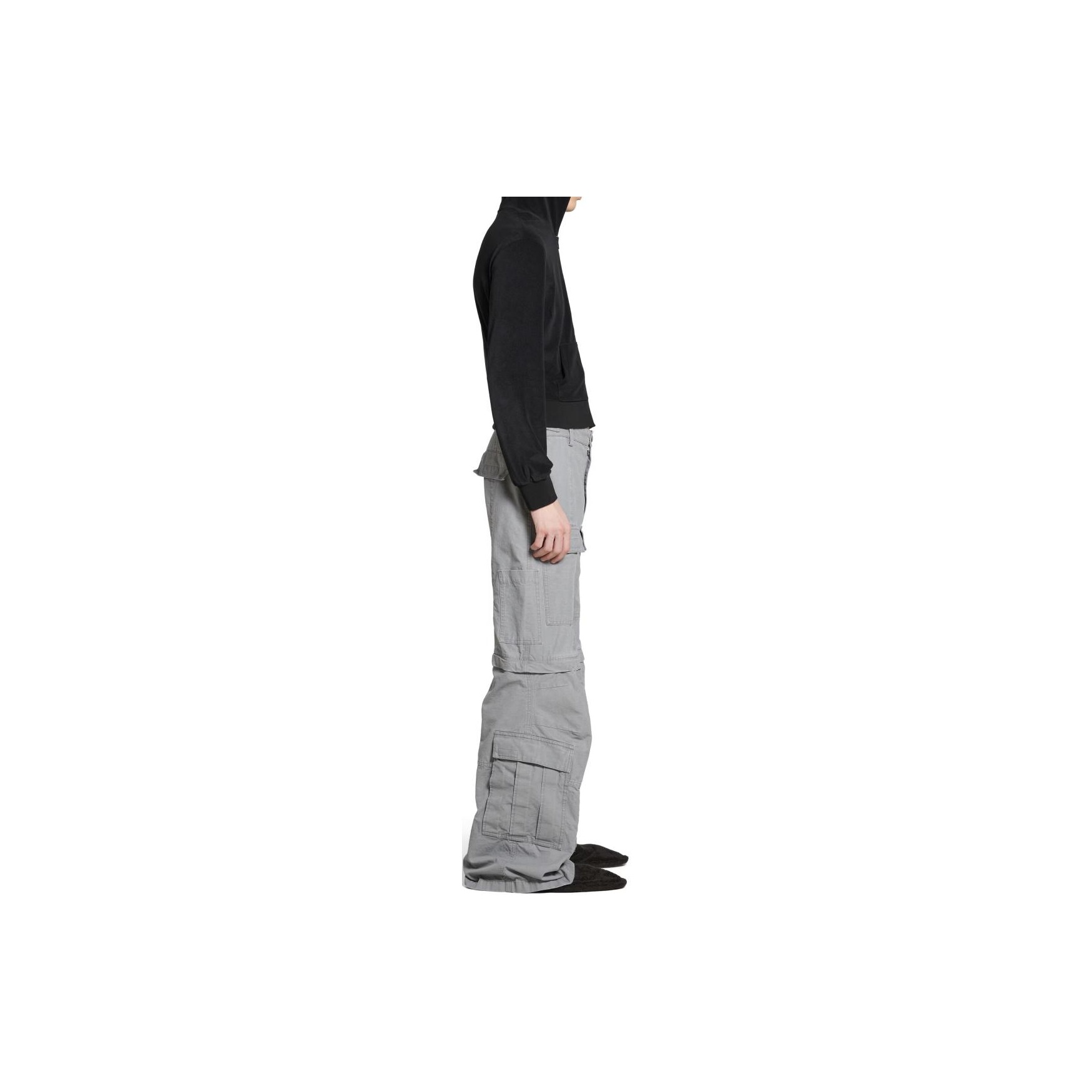 Balenciaga Flared Cargo Pants - POIZON Balenciaga Flared Cargo Pants - POIZON