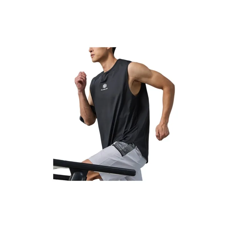 XTEP Variety Training Collection Tank Tops Men Jet Black-2