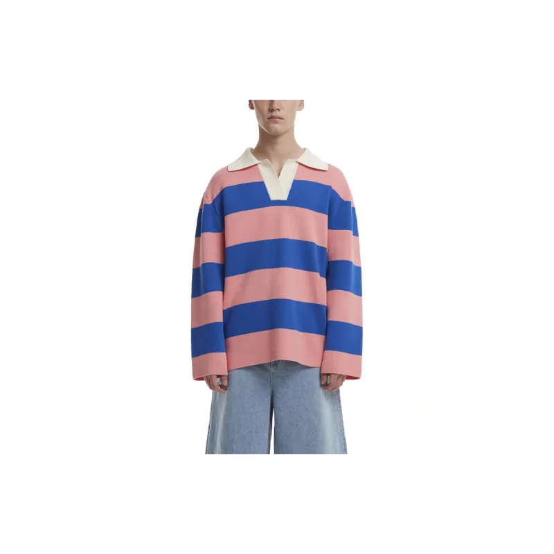 TRUNKPROJECT Sweaters Unisex Pink Blue Stripes-2