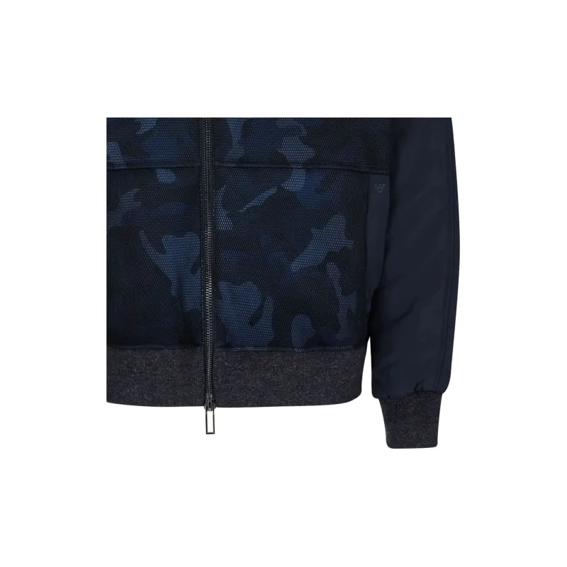 EMPORIO ARMANI Puffer Jacket Men's Marine Blue-2
