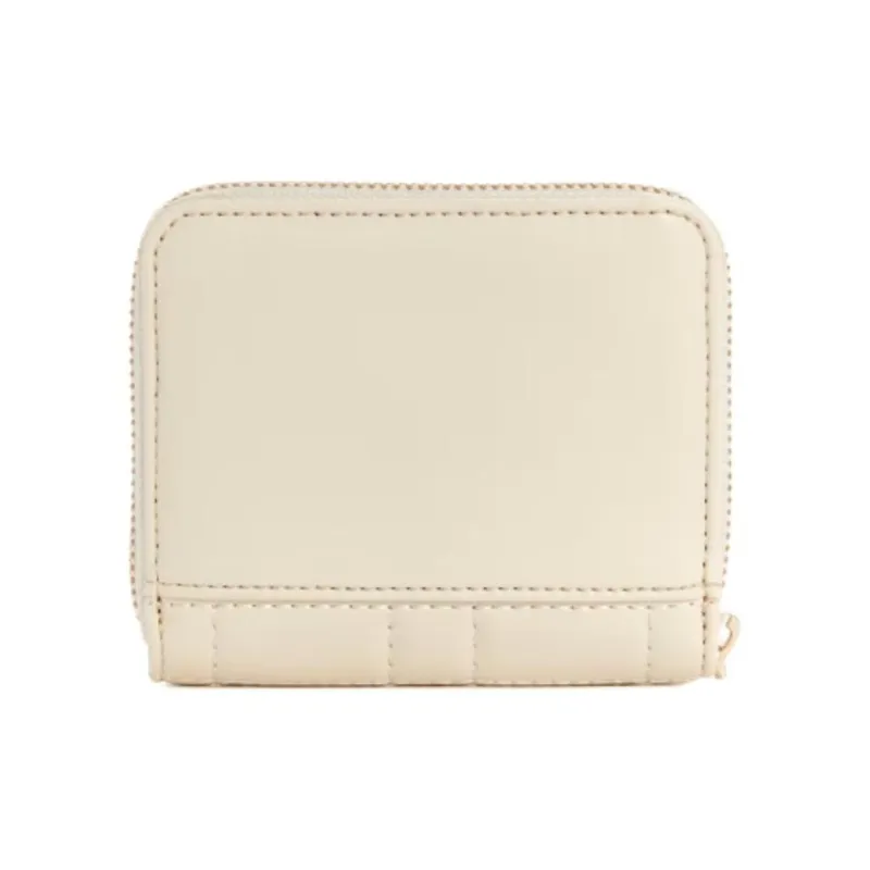 GUESS Artificial Leather Wallet Small Size Women's Gray White-2