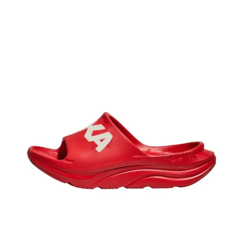 HOKA ONE ONE Ora Athletic Red Vermillion White