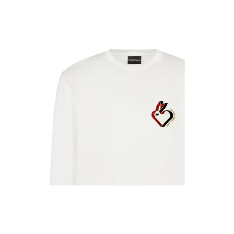 EMPORIO ARMANI SS23 T Shirts Men White-4