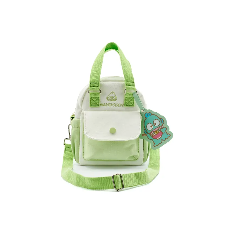 Sanrio Hangyodon Handbags Green Half Fishman Crossbody Bag-0