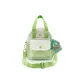 Green Half-Fishman Crossbody Bag