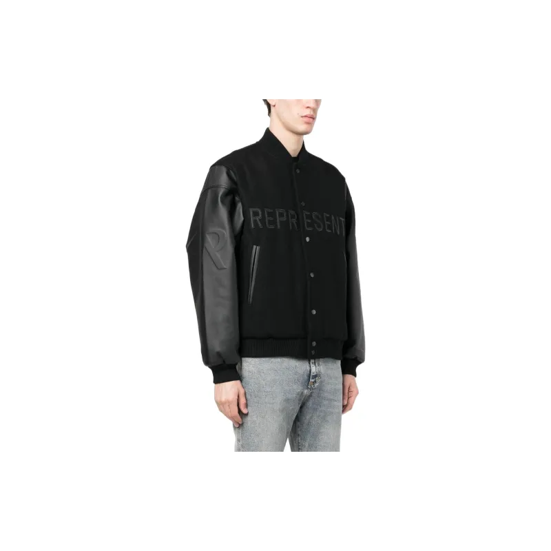 REPRESENT Baseball Jerseys Men Black-3