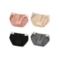 M1585-A Set-Soft Cotton Split-Pink+Skin+Black+Gray Blue (4 Pack)