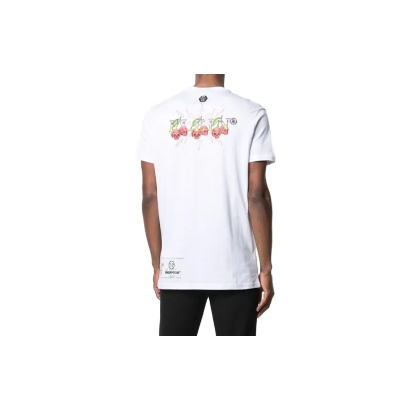 PHILIPP PLEIN T Shirts Men White-2