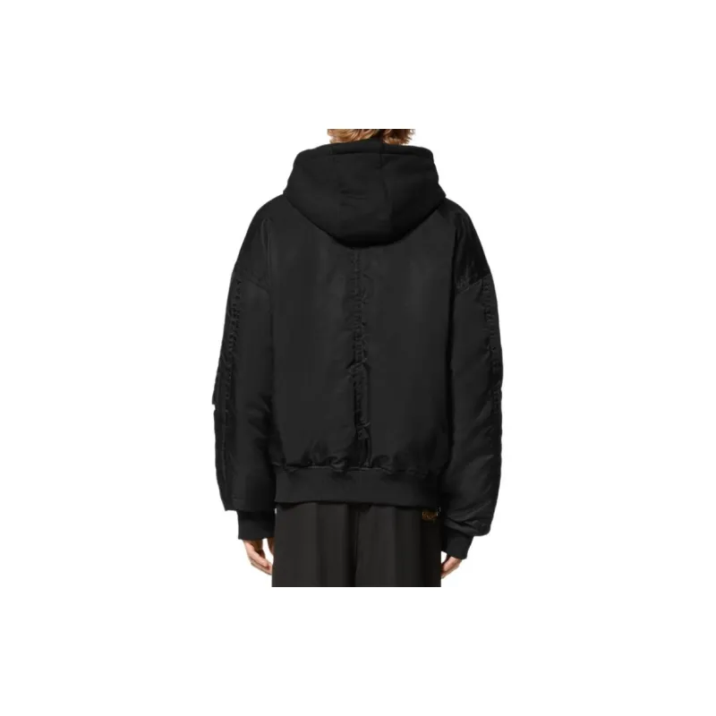 VERSACE JEANS COUTURE SS24 Down Jacket Men's Black-3