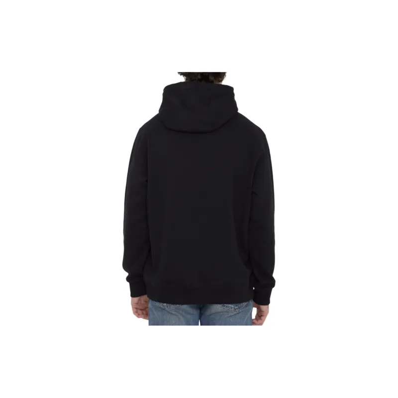 Burberry Logo Printed Drawstring Hoodie-2