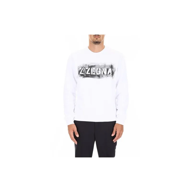 Zzegna Sweatshirts Men White-2