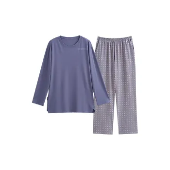 Peninsula City Pajama Set Men's Wisteria Purple