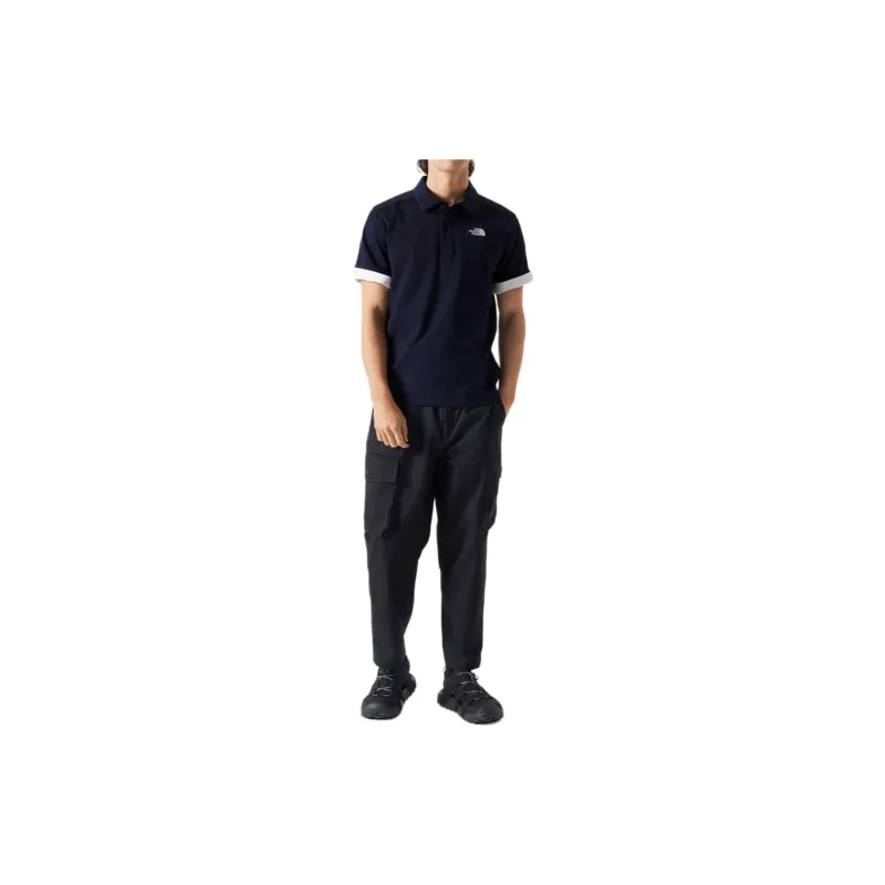 THE NORTH FACE Polo Shirt Men's Navy Blue-4