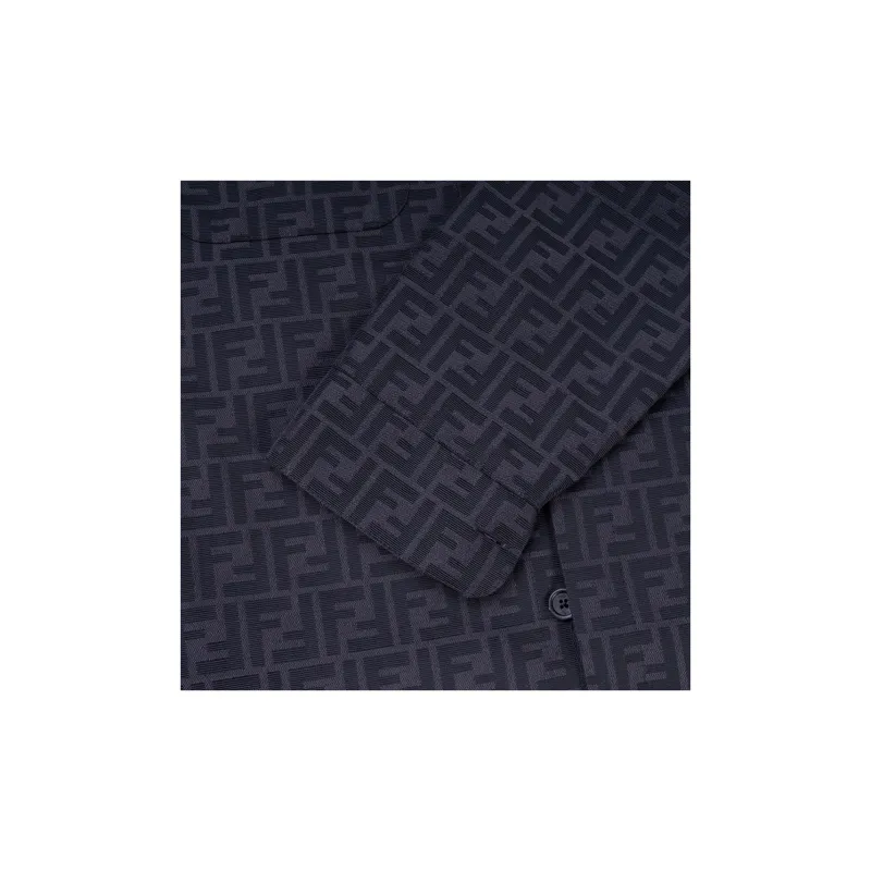 FENDI Shirts Men Black-4