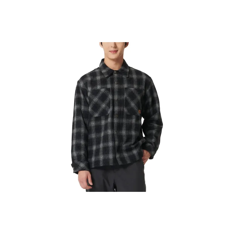 THE NORTH FACE M's Check Shacket Jackets Coats Men's Black-3