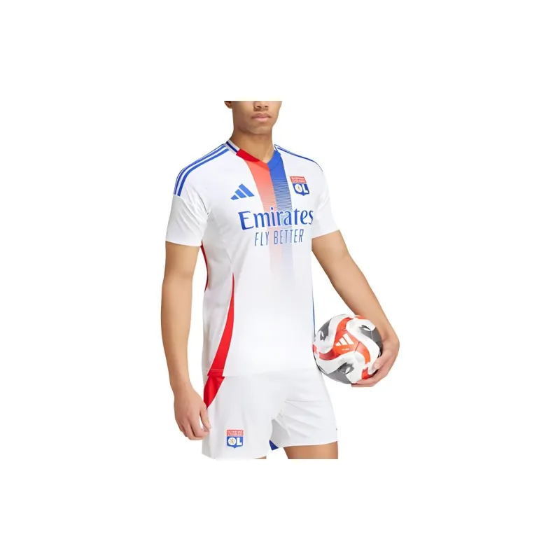 Adidas Free Shipping With AdiClub Olympique Lyonnais 24/25 Home Jersey-4