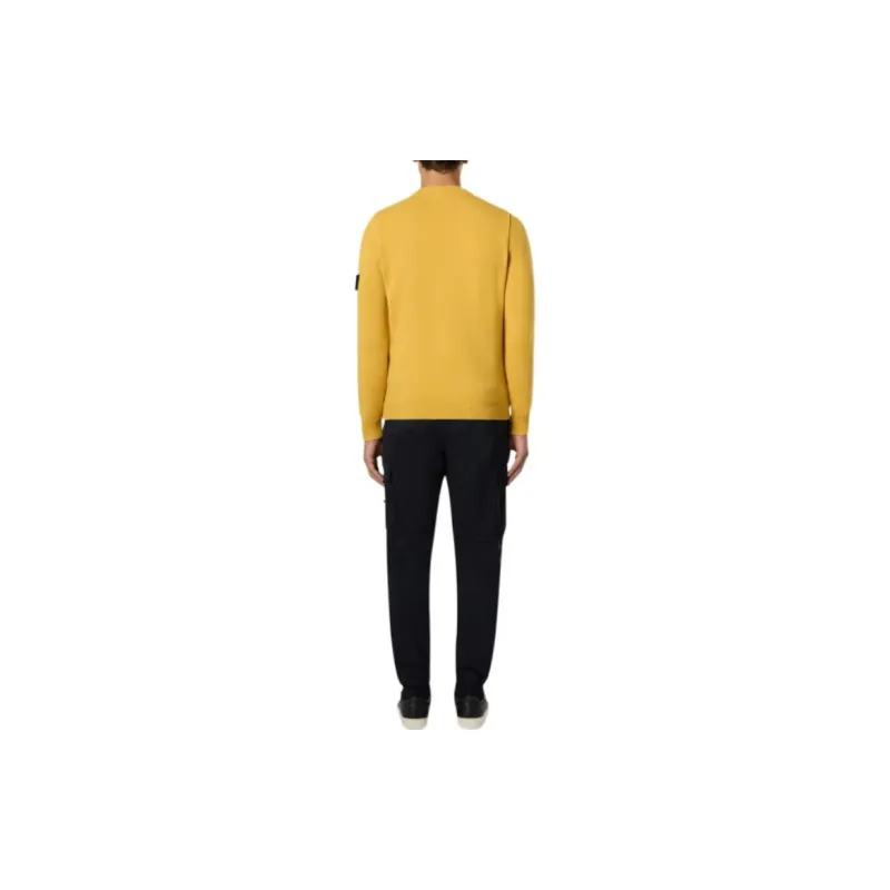 STONE ISLAND Compass Patch Tapered Leg Pants-3