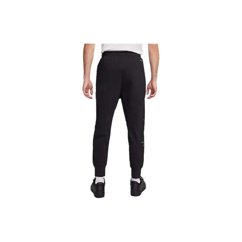 Nike Knitted Sweatpants Men Black-4