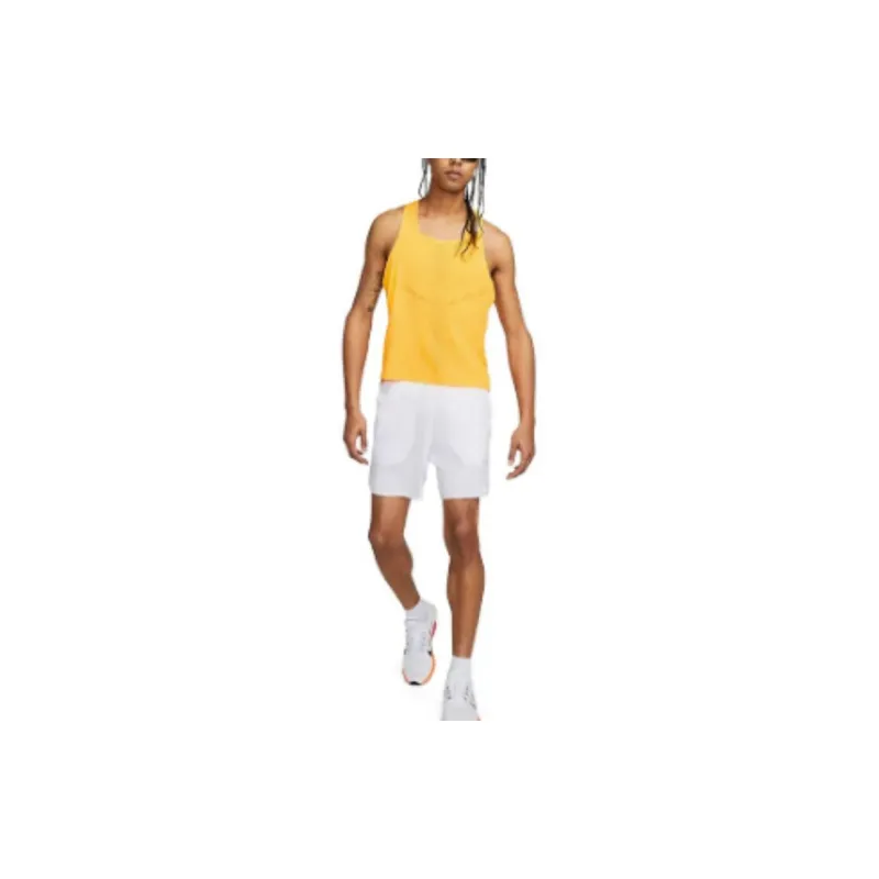 Nike Tank Tops Men Yellow-2
