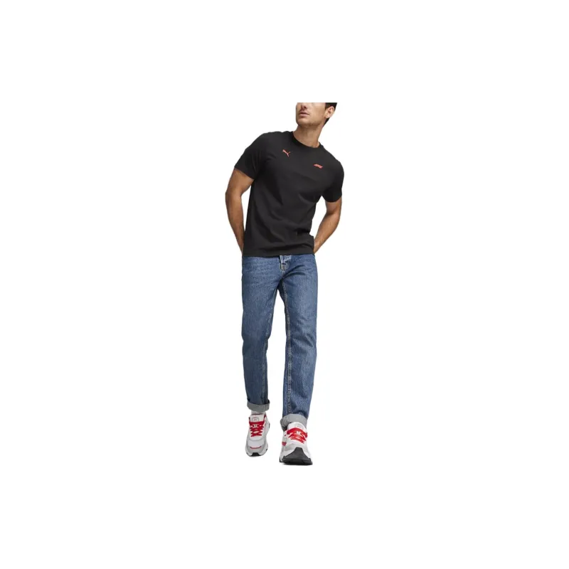 PUMA F1® ESS Small Logo Tee Men T-Shirt Men's Black-3