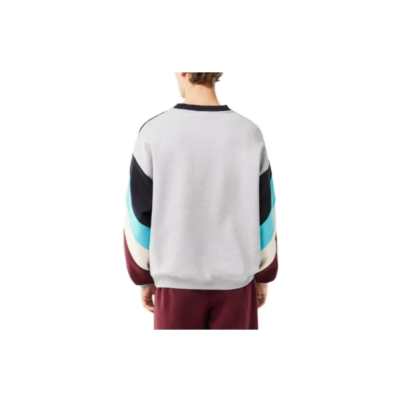 LACOSTE Sweatshirts Men Gray-2