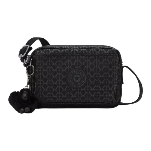 Kipling Crossbody Bags Black Background Letter Color