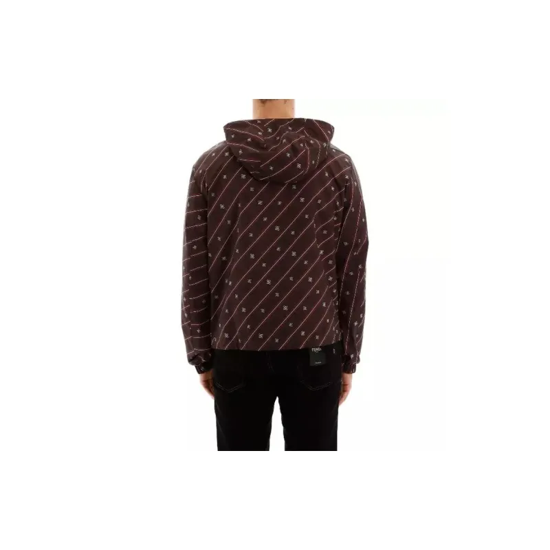FENDI Jackets Coats Men's Brown-2
