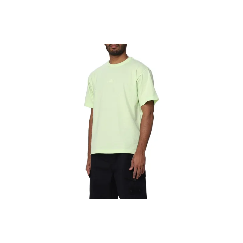 STONE ISLAND Embroidered logo Detail T shirt-4