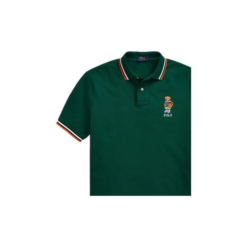 Polo Ralph Lauren Polo Shirts Men Green-4