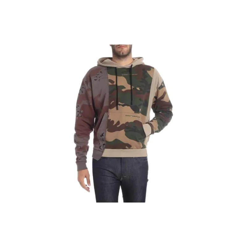 OFF WHITE FW19 Sweatshirts Men Camouflage-1