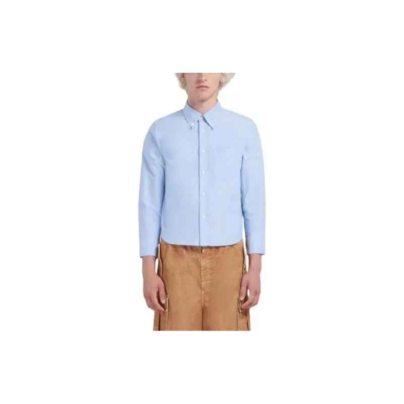 MARNI Button-up Cotton Shirt-2