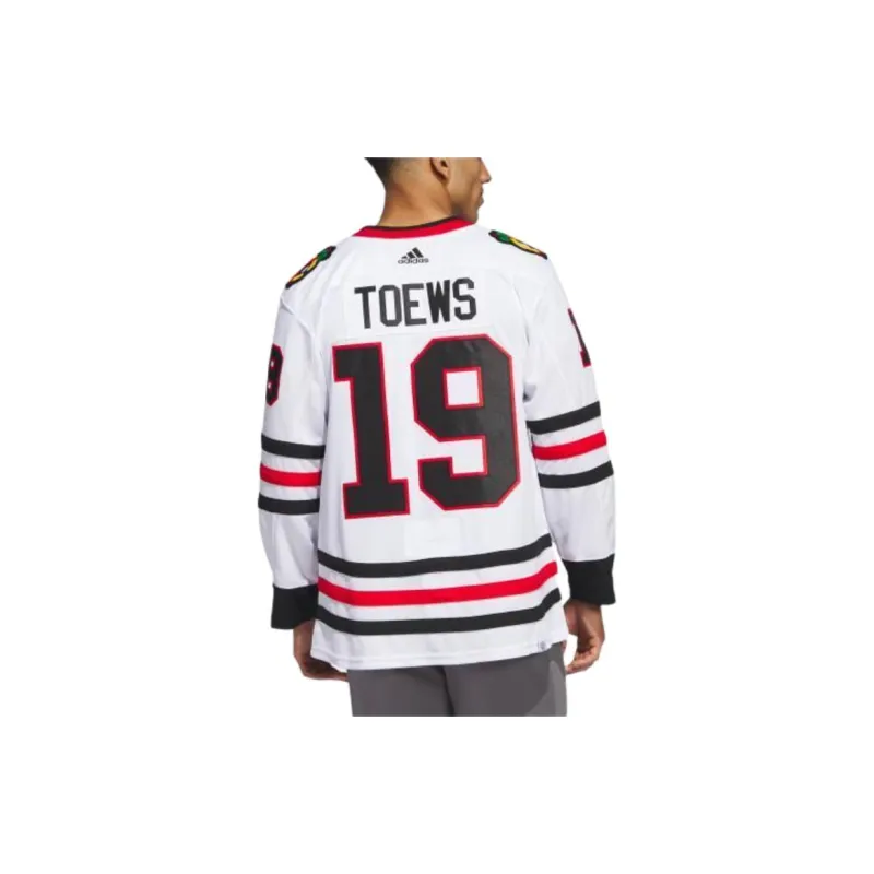 Adidas Blackhawks Toews Away Authentic Jersey-4