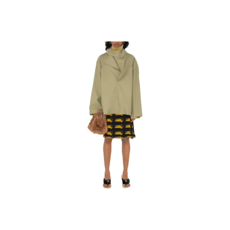 Burberry FW23 Jackets & Coats Women's Green-1