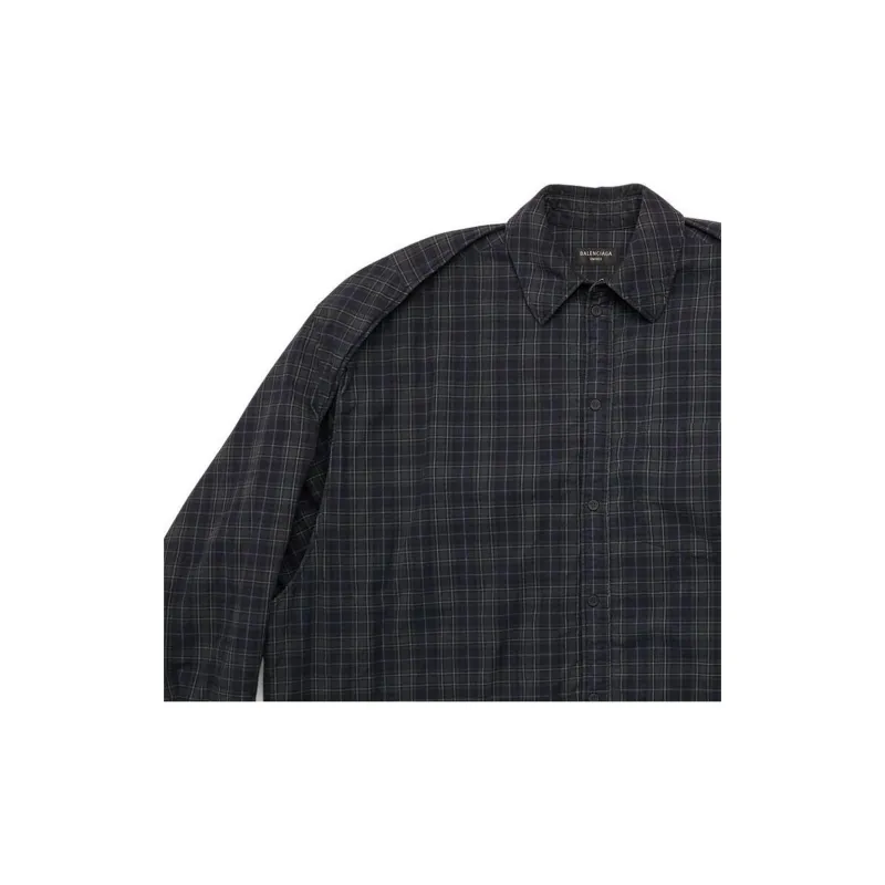 Balenciaga Detachable Sleeves Large Fit Shirt-4