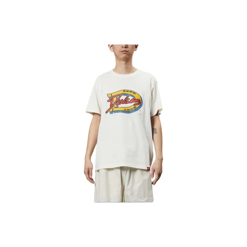 Dickies T Shirt Unisex Cream White-2