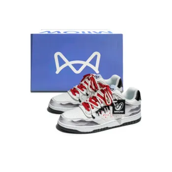 MIIOW Trend Party Series Coverage Anti Slip Wear Resistant Lightweight Breathable Low Top Skateboard Shoes Unisex