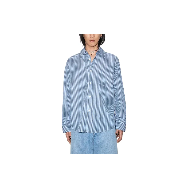 OUR LEGACY Coco 70s Striped Shirt-1