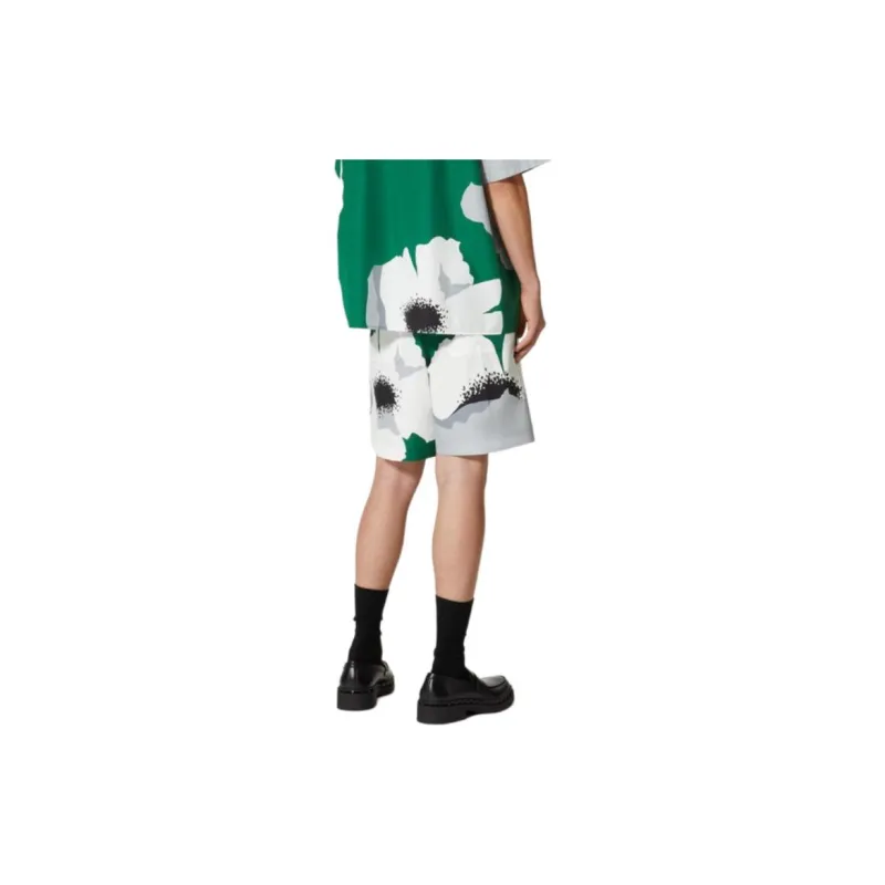 Valentino Casual Shorts Men's Green-3