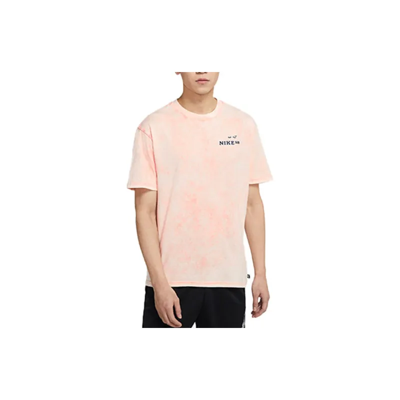 Nike T Shirts Men Red-3