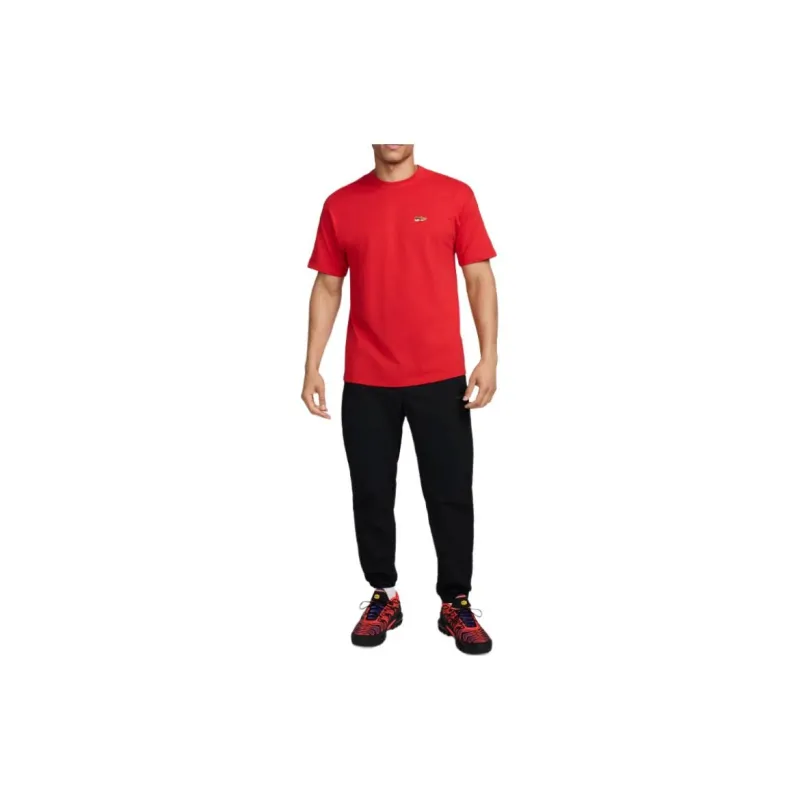 Nike T Shirts Unisex Red-2