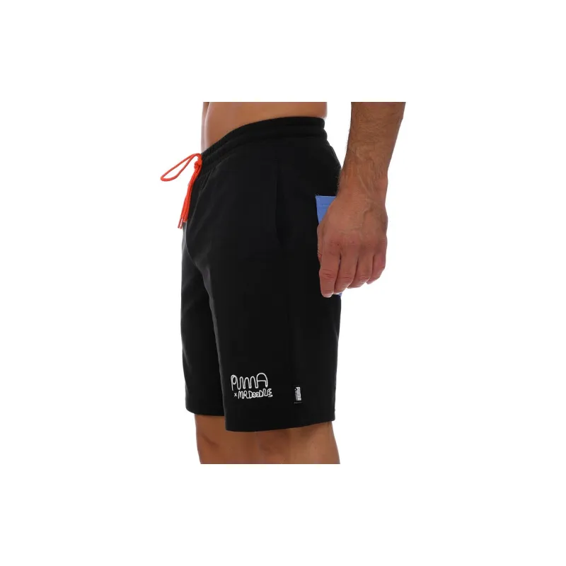 PUMA x Mr Doodle Panel Woven Casual Shorts Men's-5