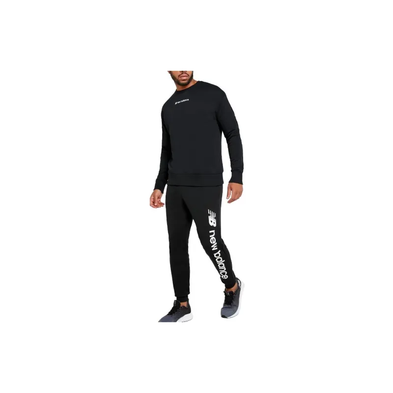 New Balance Sweatshirts Men Black-1